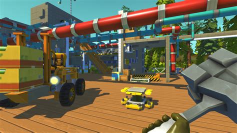 Scrap Mechanic:  Een Open Wereld Bouwspel Met Race-Elementen?